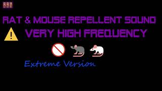 ⚠️Extreme Version 🚫🐀🐁 Rat amp Mouse Repellent Sound Very High Frequency 9 Hour [upl. by Ingold]