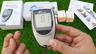 Dr Morepen BG03 Blood Glucose Meter  How to Test Blood Glucose Sugar Levels at Home [upl. by Kaylil537]