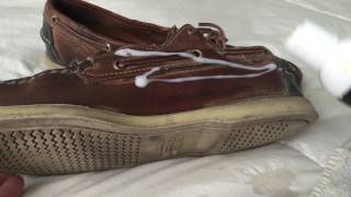 How to Clean and Treat Boat Shoes [upl. by Aeirdna]