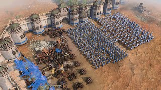 Age of Empires 4  8P FFA UNLIMITED POPULATION [upl. by Legnalos379]