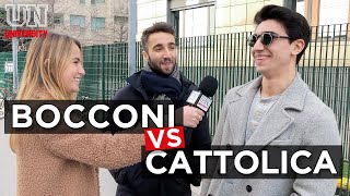 BOCCONI vs CATTOLICA  La migliore università privata di Milano [upl. by Dalis]