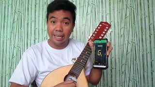 Tutorial Vlog 1 Tuning your Bandurria [upl. by Hairahcaz]