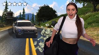 FUNNIEST HEIST ENDING EVER GTA V [upl. by Susy347]