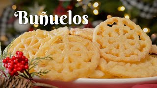 HOW TO MAKE BUNUELOS DE VIENTO Easy Recipe for Mexican Buñuelos perfect for Christmas 2020 [upl. by Ettevad153]