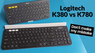 Logitech K780 vs K380  Still the best multidevice Bluetooth wireless keyboards in 2024 [upl. by Aileon616]