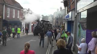 WW1 Haulage in Blandford  Great Dorset Steam Fair 2014 [upl. by Bodnar]