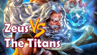 Zeus vs Titans  Greek Mythology Animated  Myth Stories [upl. by Ydnyl]