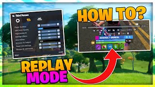 How to use Fortnite Replay Mode  Tutorial [upl. by Fennessy]