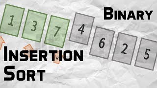 Binary Insertion Sort [upl. by Rosenwald]