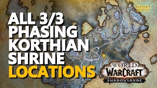 All Phasing Korthian Shrine WoW [upl. by Animor]