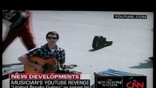 United Breaks Guitars  CNN Situation Room  Wolf Blitzer [upl. by Euqinad]