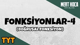 Fonksiyonlar 4 Doğrusal Fonksiyon [upl. by De Witt687]