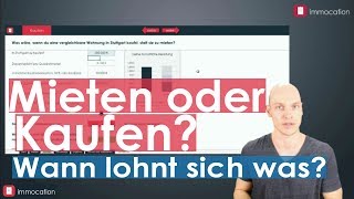 Wohnung mieten oder kaufen Wie du richtig rechnest und entscheidest  Teil 2 [upl. by Ultima]