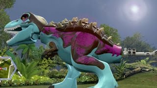 LEGO Jurassic World  Jurassic Park Hub 100 Guide 4  Tyrannosaurus amp Carnivore Territory [upl. by Reese]