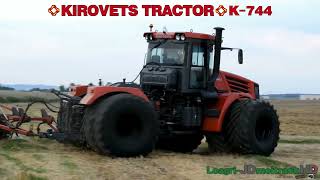 2021 Kirovets TRACTOR K 744 Intro Video [upl. by Leilah]