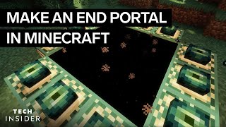 How To Make An End Portal In Minecraft [upl. by Thurston325]