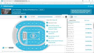 How to Buy VIP Packages on Ticketmaster [upl. by Aninnaig]