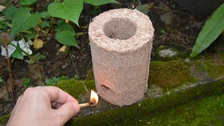 How to Make a Sawdust Stove [upl. by Danila980]