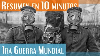 La Primera Guerra Mundial en 10 minutos 19141918 [upl. by Llenor]