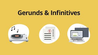 Gerunds amp Infinitives – English Grammar Lessons [upl. by Ankney356]