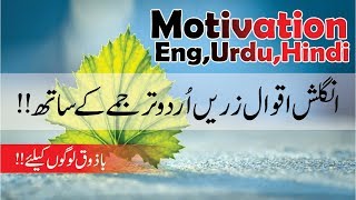 English Quotes Urdu Hindi translation with voice  best aqwal e zareen tarjamy ky sath [upl. by Fernando164]