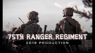 75th Ranger Regiment  2019  quotRangers Lead the Wayquot [upl. by Harihat562]