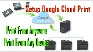 How to Set up your printer with Google Cloud Print Print from anywhere [upl. by Aidnac]