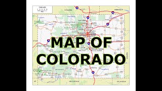 MAP OF COLORADO [upl. by Barimah]