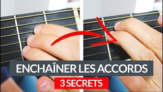 ENCHAÎNER les accords de guitare PLUS FACILEMENT [upl. by Urson880]