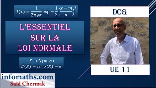 LOI NORMALE DCG UE 11 [upl. by Ahsilet202]