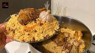 Afghanistan Lamb Shanks Kabuli Pulao [upl. by Vivyan]