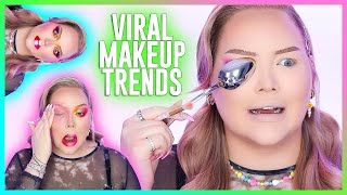 Full Face Of VIRAL TikTok Makeup Trends Part 2  NikkieTutorials [upl. by Mei]