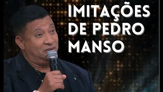 Imitações de Pedro Manso  FAUSTÃO NA BAND [upl. by Ramoh]