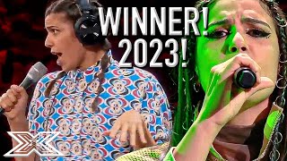 WINNER Every SINGLE Sarafine Performance From X Factor Italy 2023 amp WINNING MOMENT [upl. by Lledyr]