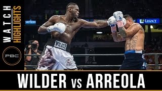 Wilder vs Arreola HIGHLIGHTS July 16 2016  PBC on FOX [upl. by Renwick]