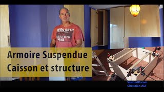 281 Armoire suspendue ● Fabrication du caisson ● Do IT ● Makers [upl. by Ettevad299]