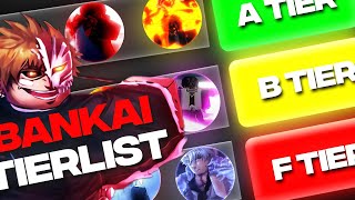 PROJECT MUGETSU OFFICIAL BANKAI TIERLIST [upl. by Yhtomit]