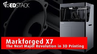 Markforged X7  Industrial 3D Printer [upl. by Nylisoj]