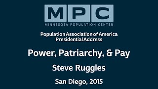 Steven Ruggles  Power Patriarchy and Pay [upl. by Mcgraw684]