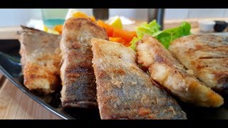 Recept za spremanje RIBE 🐟 čišćenje prženje  pržena RIBA 🐟 [upl. by Ahsotan228]