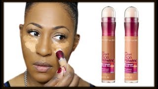 Maybelline Age Rewind Concealer Wear Test quotNew Shadesquot Tips amp Tricks [upl. by Riana219]