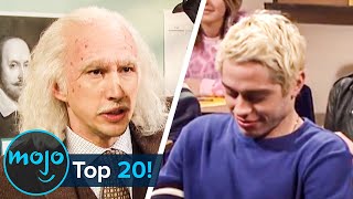 Top 20 Saturday Night Live Sketches That Went Wrong [upl. by Gazo397]