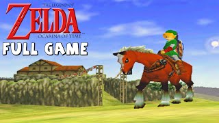 The Legend Of Zelda Ocarina Of Time  FULL GAME  No Commentary [upl. by Evangelin]