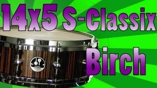 14x5 Sonor SClassix Snare Drum  Snare Pimp Project Volume 13 [upl. by Adalbert]