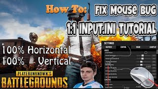 PUBG Guide 11 Mouse Sensitivity Fix  Shrouds Config [upl. by Porcia953]