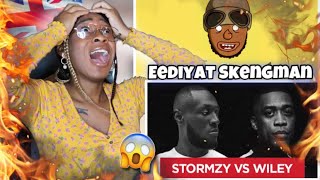 AMERICAN REACTS TO WILEY STORMZY DISS EEDIYAT SKENGMAN WTF IS GOING ON Favour [upl. by Aihsoek]