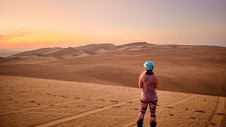 Sand Boarding in Peru Huacachina [upl. by Notffilc]