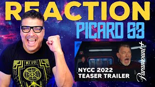 PICARD S3  NYCC TEASER TRAILER REACTION  Star Trek  Paramount Plus [upl. by Gerard]