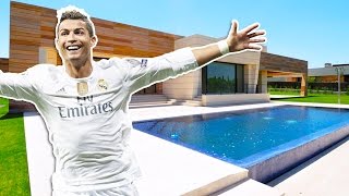 Cristiano Ronaldos House In Madrid Inside Tour [upl. by Jak716]