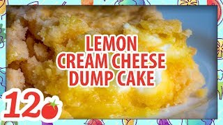 How to Make 4Ingredient Lemon Cream Cheese Dump Cake [upl. by Aracat781]